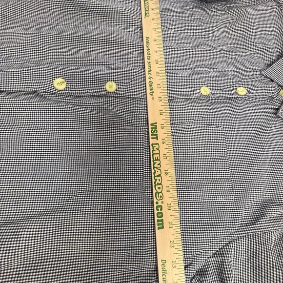 Vintage Metropolitan tunic plaid shirt size XL black/White - Picture 4 of 7